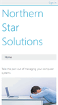 Mobile Screenshot of northernstarsolutions.com