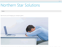 Tablet Screenshot of northernstarsolutions.com